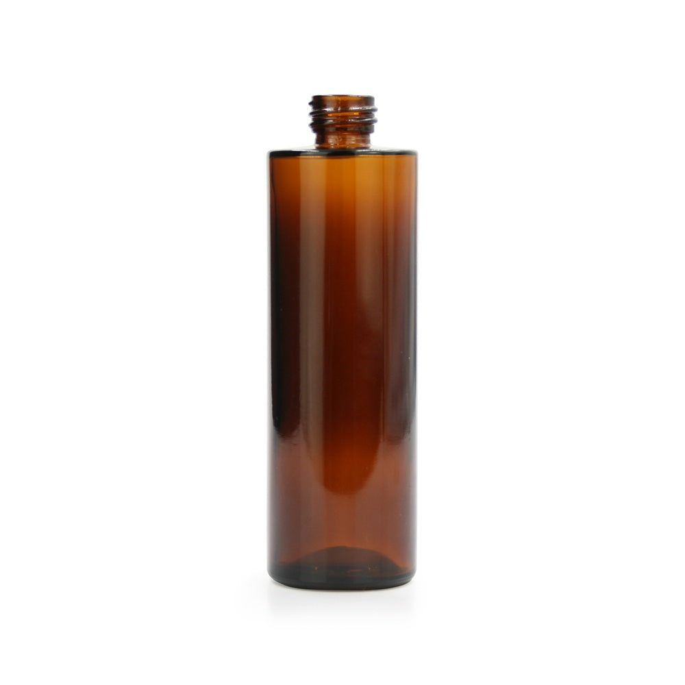 100ml Amber Glass Flat Shouldered Bottle (20/410)
