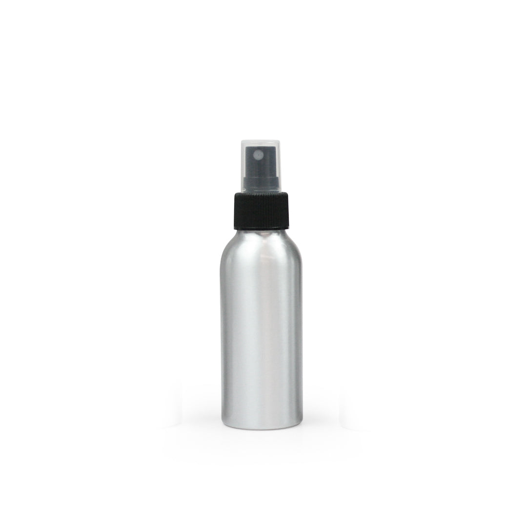 100ml Silver Aluminium Bottle (24/410)