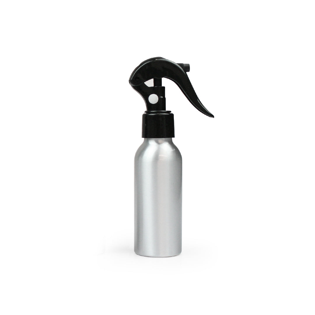 100ml Silver Aluminium Bottle (24/410)