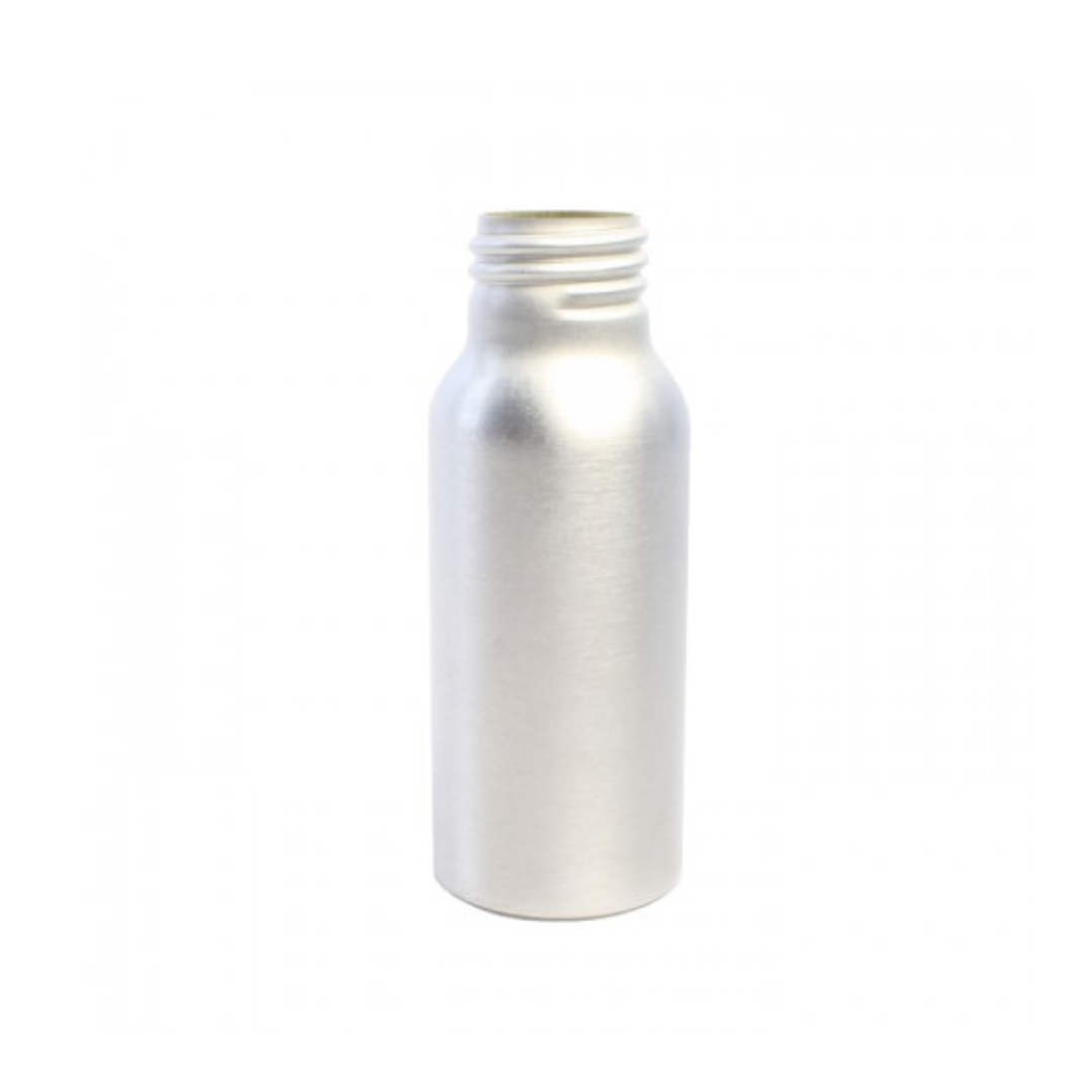 100ml Silver Aluminium Bottle (24/410)