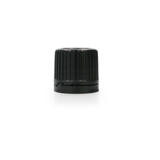 Black Screw Cap with Fast Flow Insert 18mm