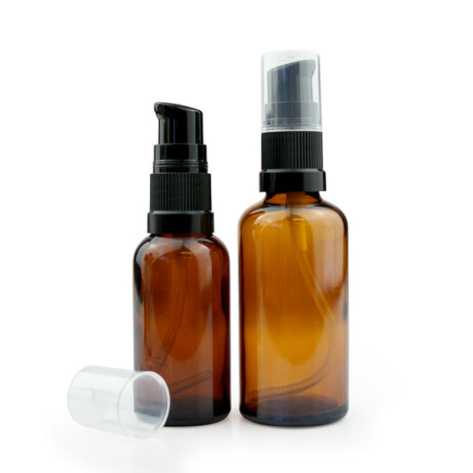 Amber Serum Top Glass Bottle - 30ml & 50ml