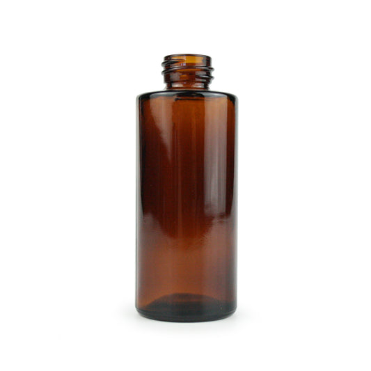 50ml Amber Glass Flat Shouldered Bottle (20/410)
