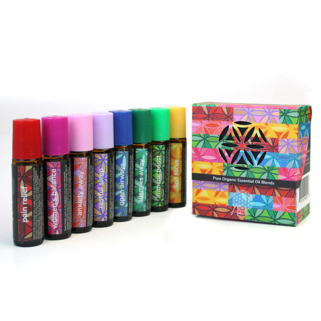 Full Set of 8 Adult Roller Blends - essentoils.co.za