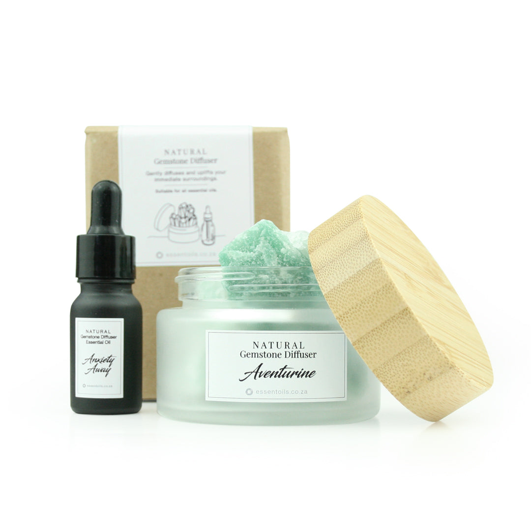 Natural Gemstone Diffuser - Aventurine - essentoils.co.za