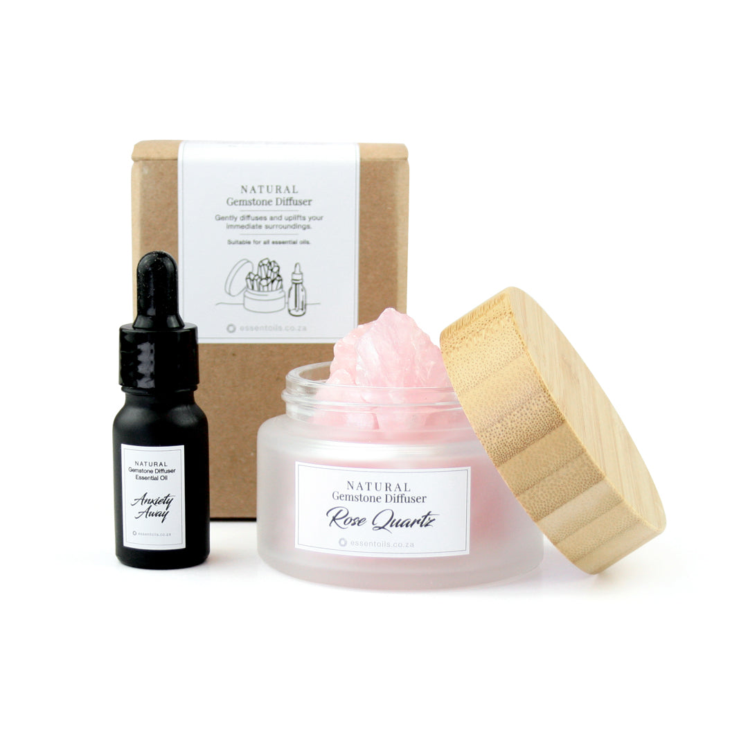 Natural Gemstone Diffuser - Rose Quartz