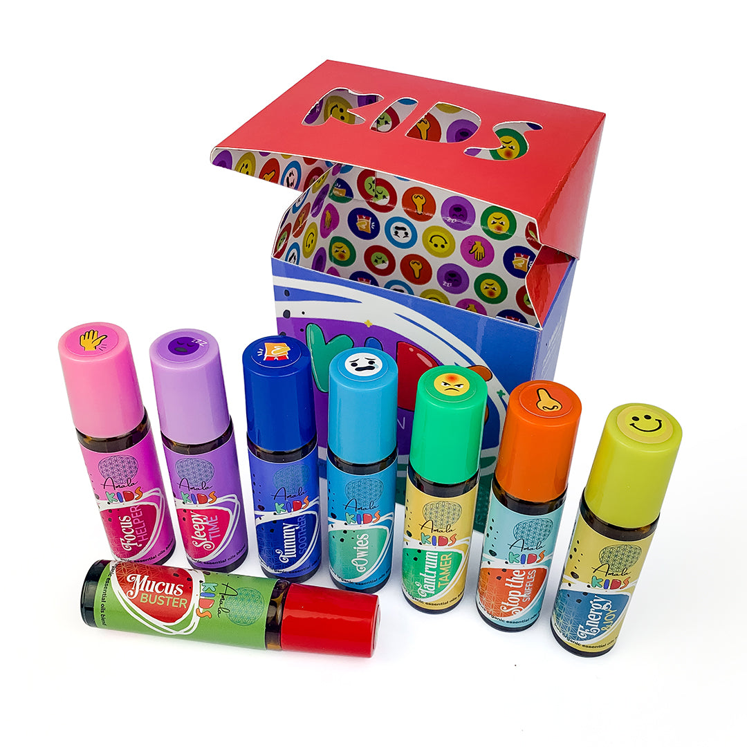 Full Set of 8 Kids Roller Blends - essentoils.co.za