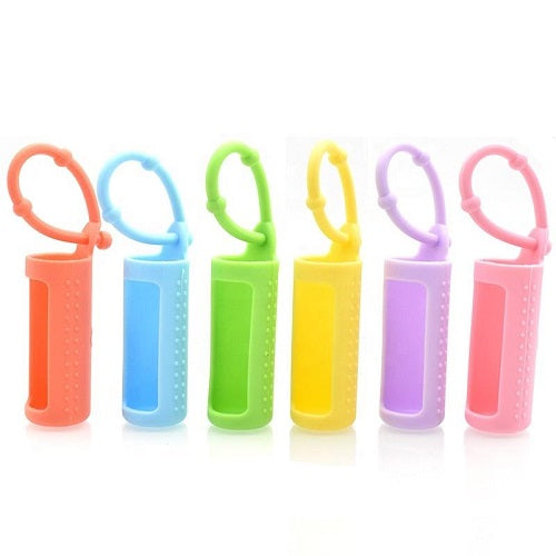Set of 6 Silicone Bottle Protectors - To fit 10ml Roller Bottles - essentoils.co.za