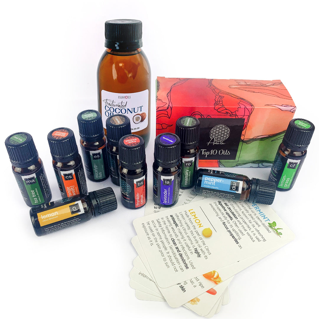 Essential Oils Starter Pack - Top 10 Oils - essentoils.co.za