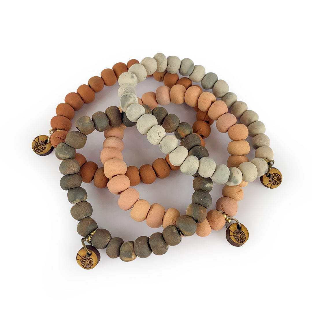 Clay Aromatherapy Ubuntu Bracelet - essentoils.co.za