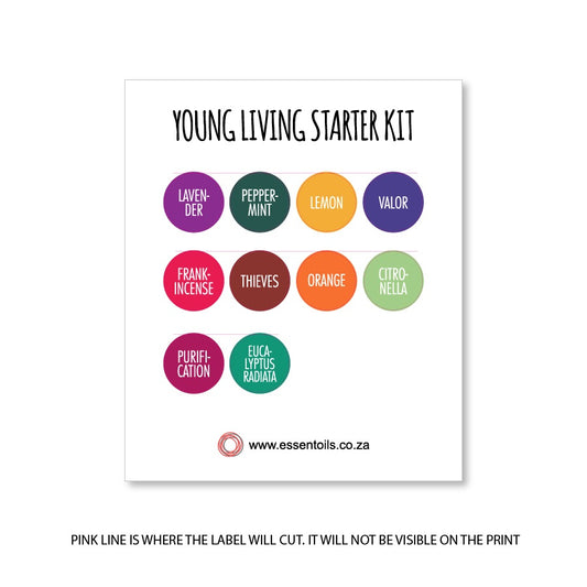 YL Premium Starter Kit Cap Stickers - essentoils.co.za
