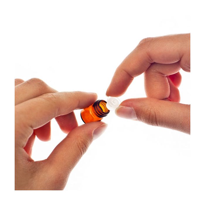 BULK Pack of 100 Amber Glass 1ml Sample Bottles - essentoils.co.za