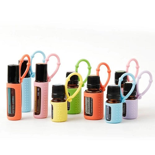 Set of 6 Silicone Bottle Protectors - essentoils.co.za