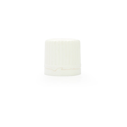 White Screw Cap with Fast Flow Insert 18mm