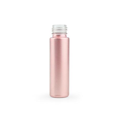 10ml Rose Gold Glass Roller Bottle - Bottle Only (Closure Not Included)