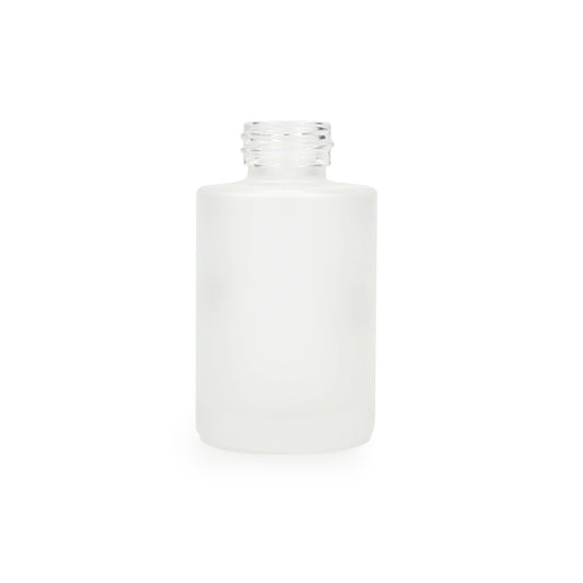 30ml Frosted Glass Flat Shouldered Bottle (20/410)