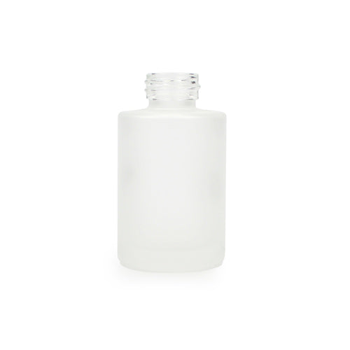 30ml Frosted Glass Flat Shouldered Bottle (20/410)