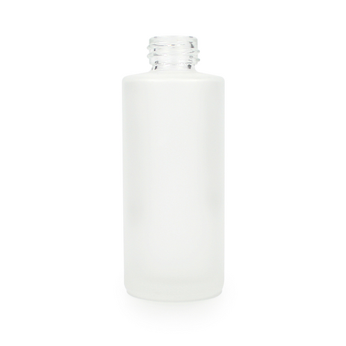 50ml Frosted Glass Flat Shouldered Bottle (20/410)