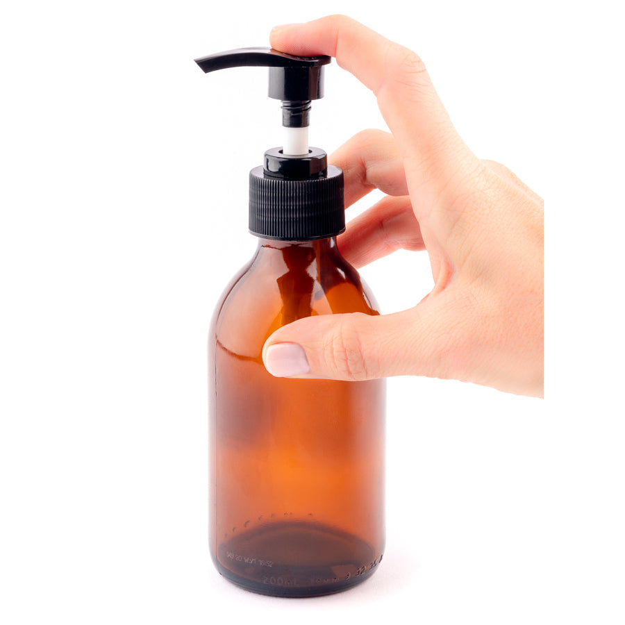 200ml Generic Amber Glass Bottle (28/410)