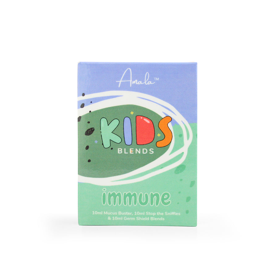 Amala Kids Immune Box - 3 Pure Esssential Oils for Immunity, Colds & Flu