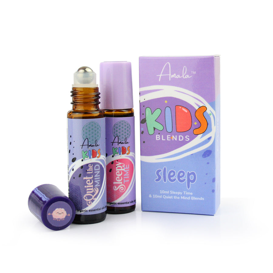 Amala Kids Sleep Box - 2 Pure Essential Oil Rollers for Sleep