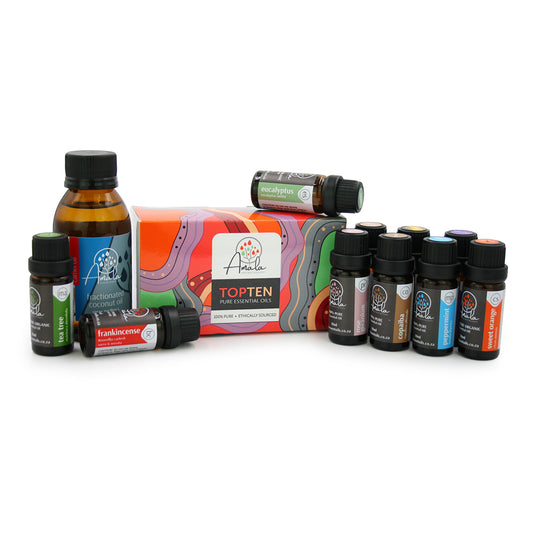 Essential Oils Starter Pack - Top 10 Oils