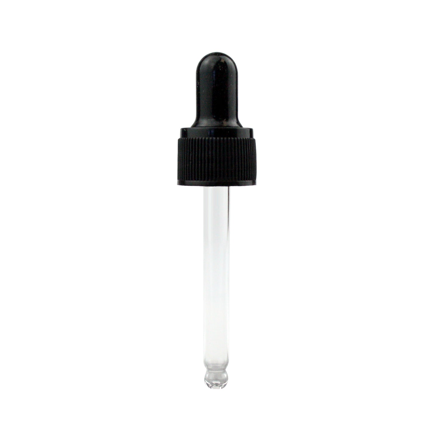 Pipette Dropper Top for 30ml Aromatherapy Bottle - 18mm - Black