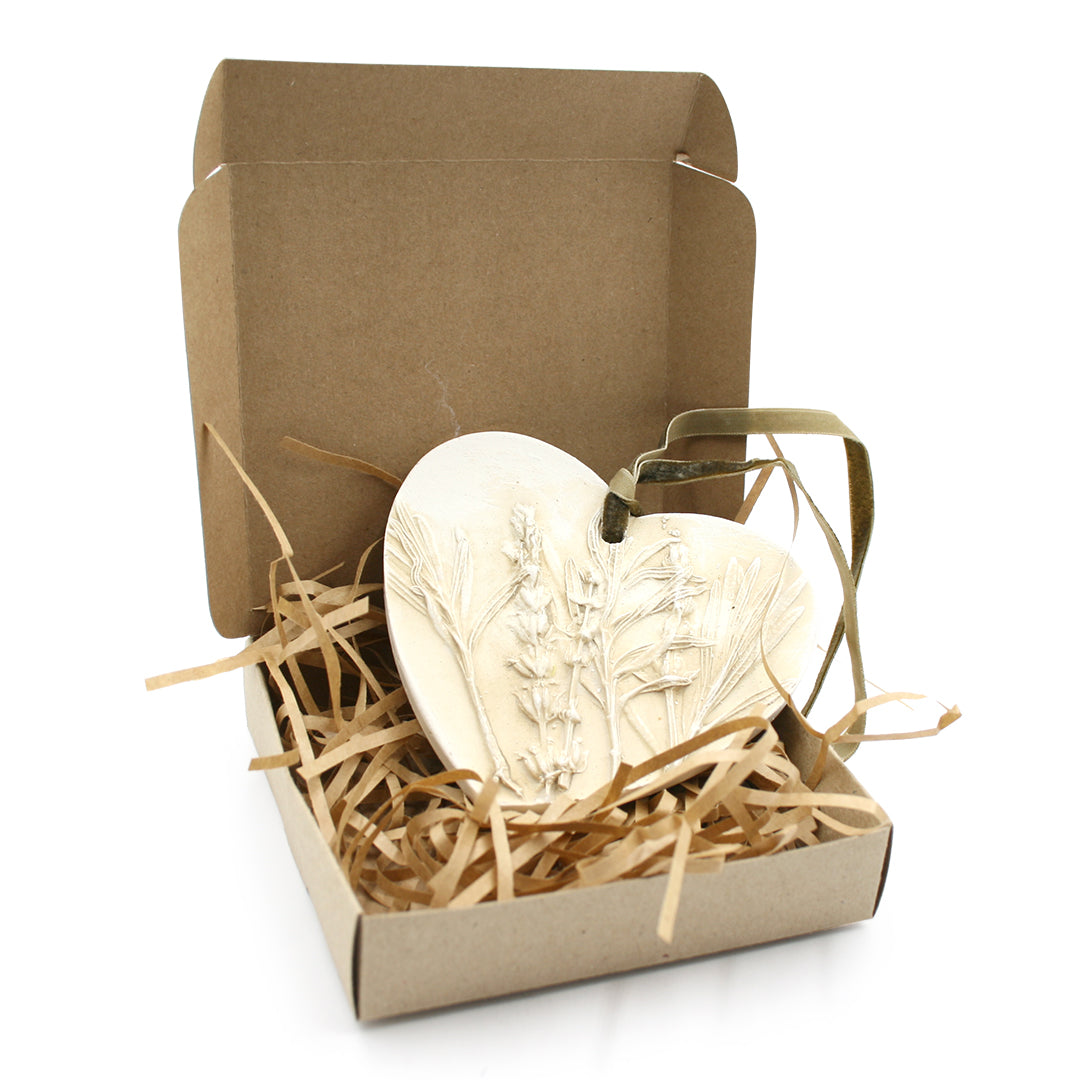Botanical Plaster Cast Diffuser Disks & Hearts