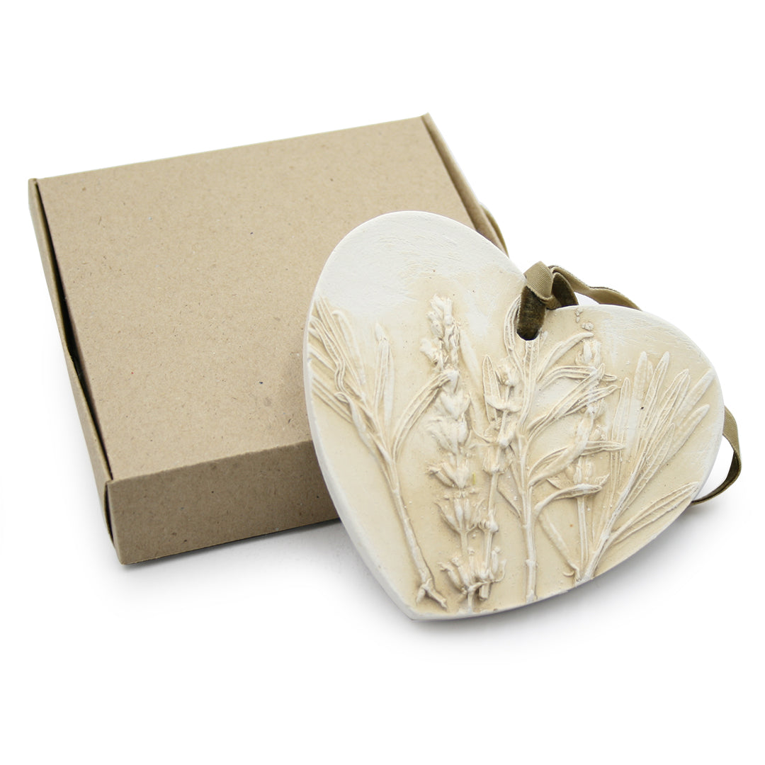 Botanical Plaster Cast Diffuser Disks & Hearts