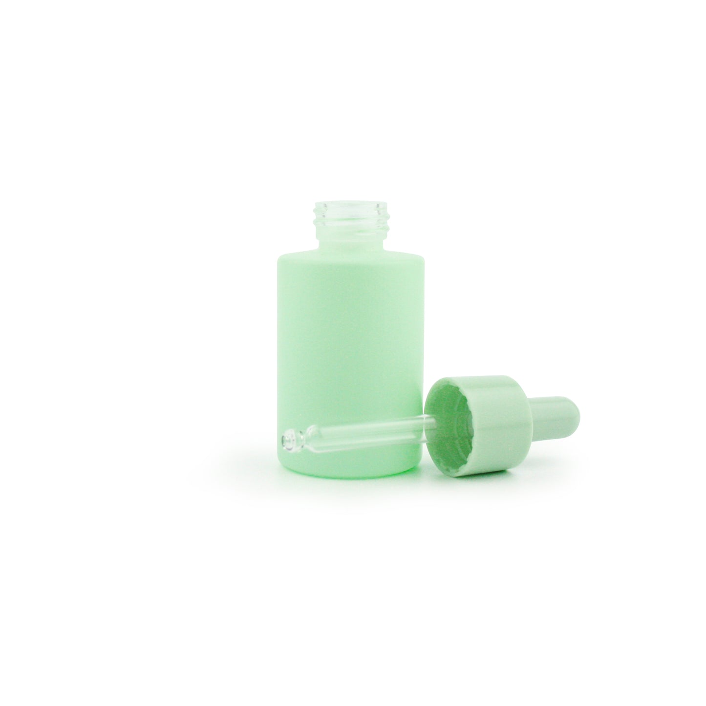 Pastel Coloured 30ml Glass Bottles with Matching Dropper