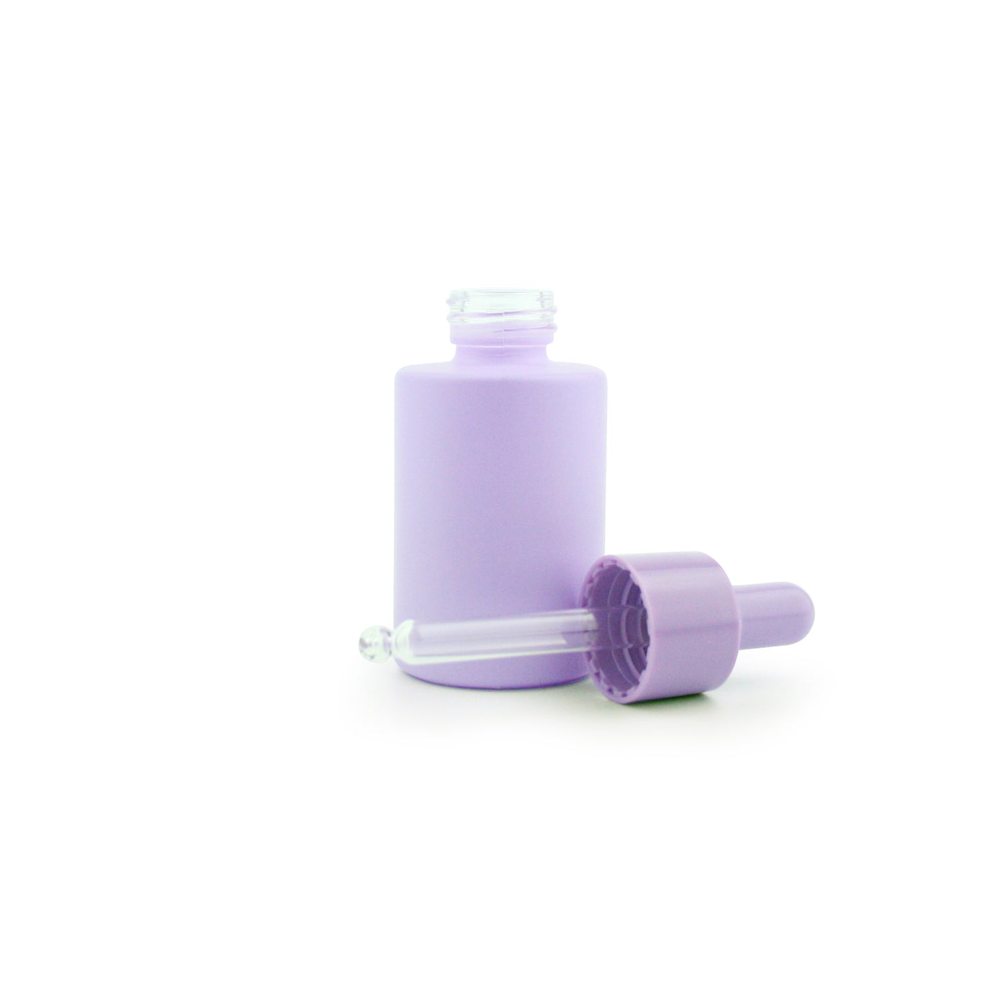 Pastel Coloured 30ml Glass Bottles with Matching Dropper