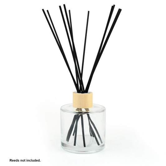 Clear Reed Diffuser Jar 150ml Bamboo Cap (no reeds)