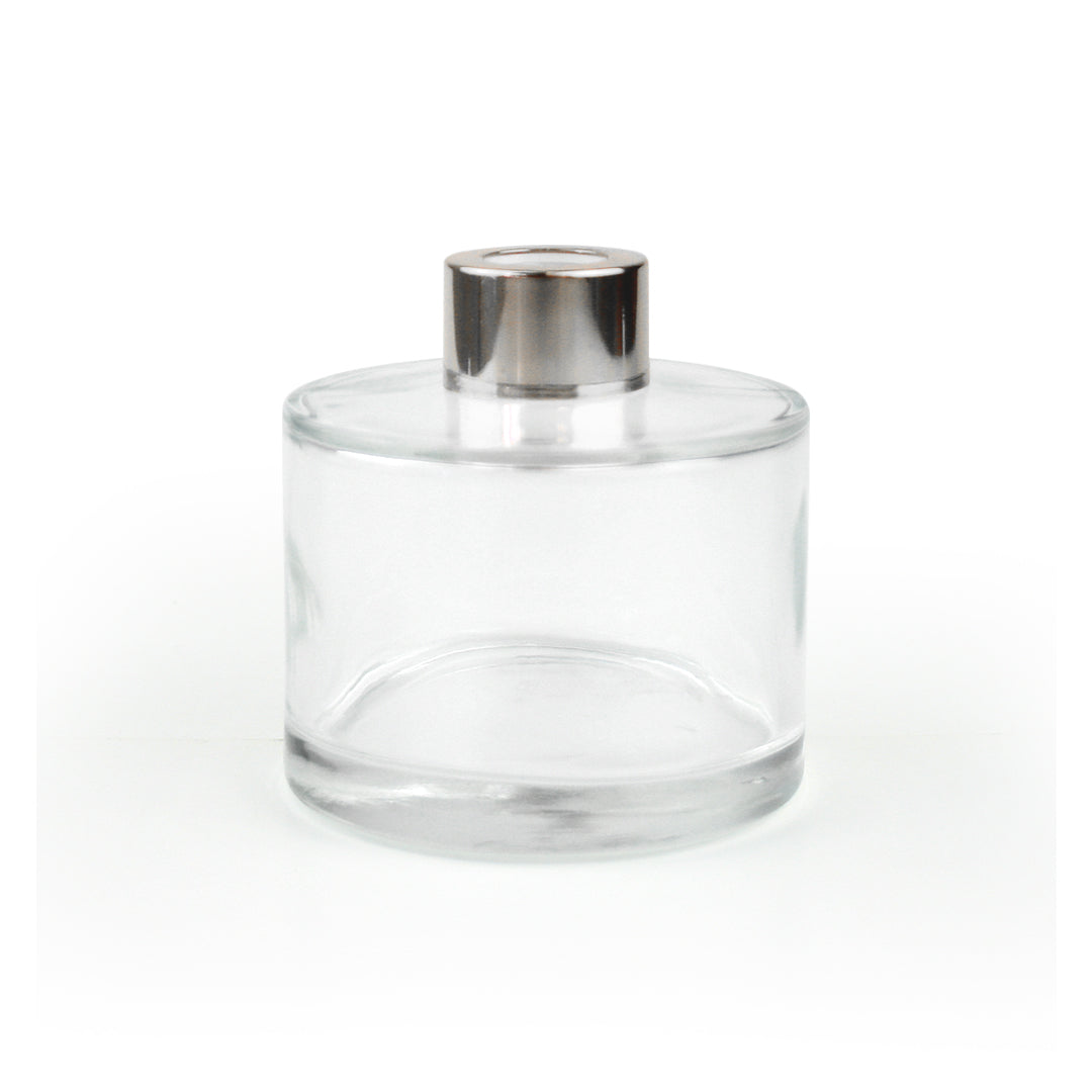Clear Reed Diffuser Jar 150ml Silver Cap (no reeds)