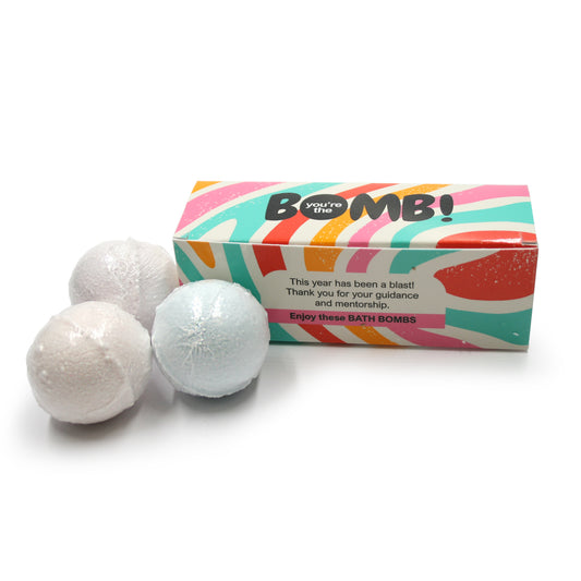 TEACHER'S GIFT - 'You're the Bomb' Bath Bomb Set