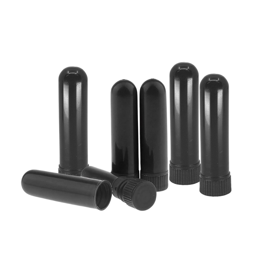 Black Aromatherapy Nasal Inhaler - Set of 6 – essentoils.co.za