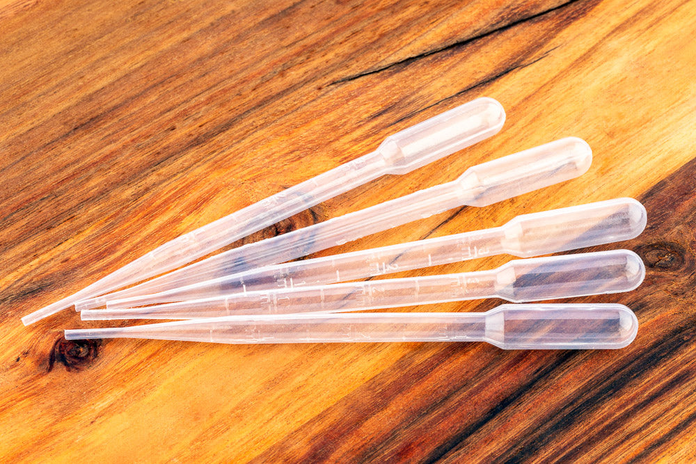 Plastic Filling Pipettes - Pack of 5, 20, 100 & 250 - Pack of 5 - essentoils.co.za