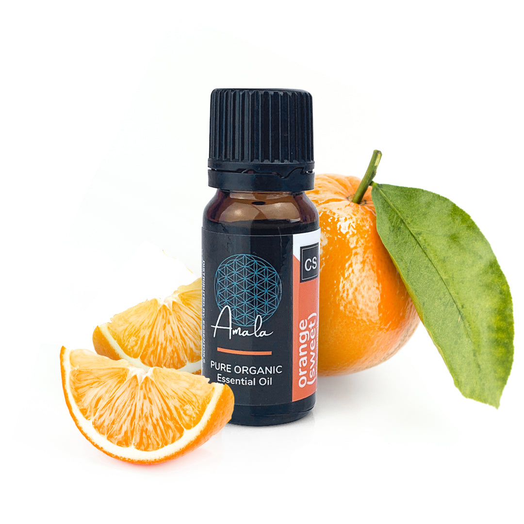 Sweet Orange Organic Essential Oil - 10ml - essentoils.co.za