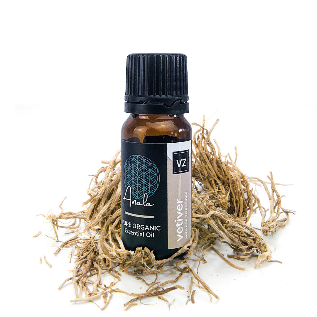 Vetiver Organic Essential Oil - 10ml - essentoils.co.za