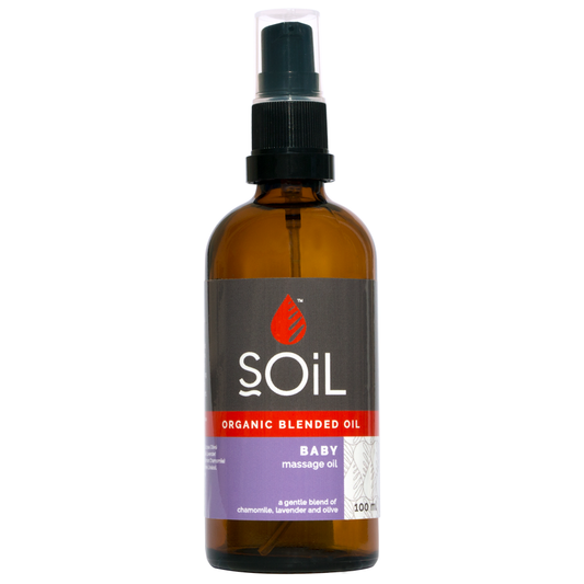 Organic Baby Massage Essential Oil Blend - 100ml - essentoils.co.za