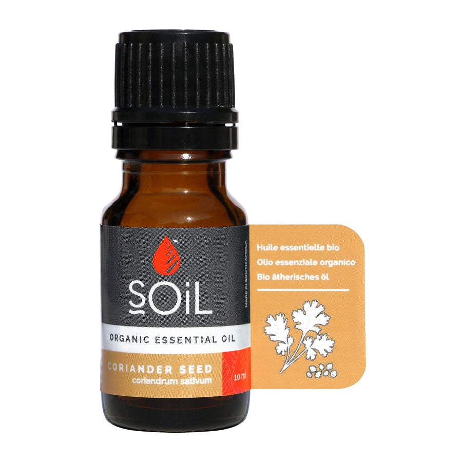 Organic Coriander Seed Essential Oil - 10ml - essentoils.co.za