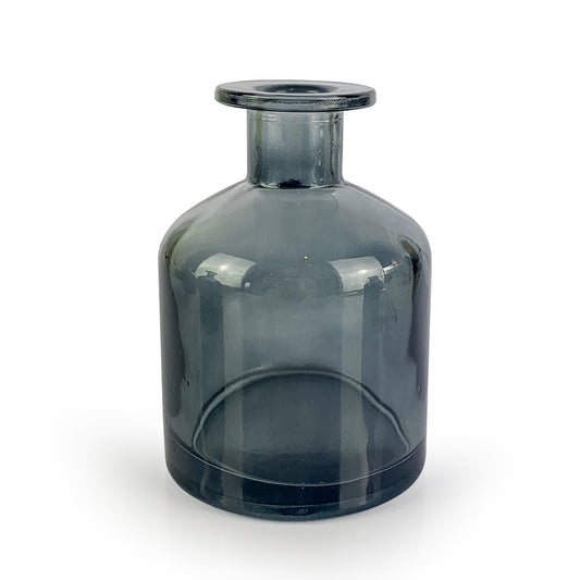 Smokey Blue Reed Diffuser Jar + Reeds - No Decal - essentoils.co.za