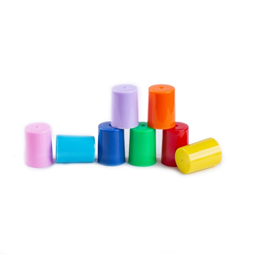 Coloured Caps for 10ml Roller Bottles (16mm)