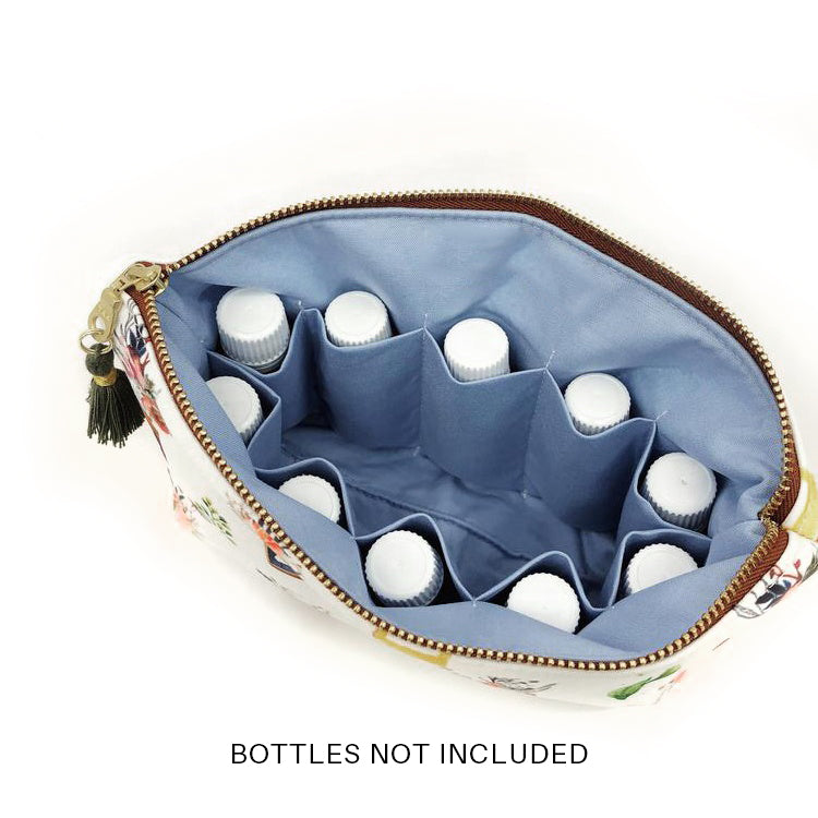 Oil Bottles & Botanicals 10 Bottle Travel Bag - essentoils.co.za